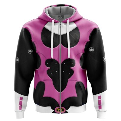 Pink Psycho Rangers Zip Hoodie Jacket