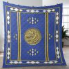 Blue Ranger Ninjetti  Rangers Quilt Blanket