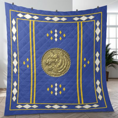 Blue Ranger Ninjetti  Rangers Quilt Blanket