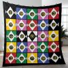 All Power Rangers Symbols Quilt Blanket