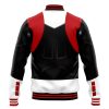 Red Psycho Rangers Varsity Jacket BACK Mockup - Power Rangers Store