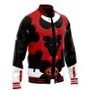 Red Psycho Rangers Varsity Jacket F LEFT Mockup - Power Rangers Store