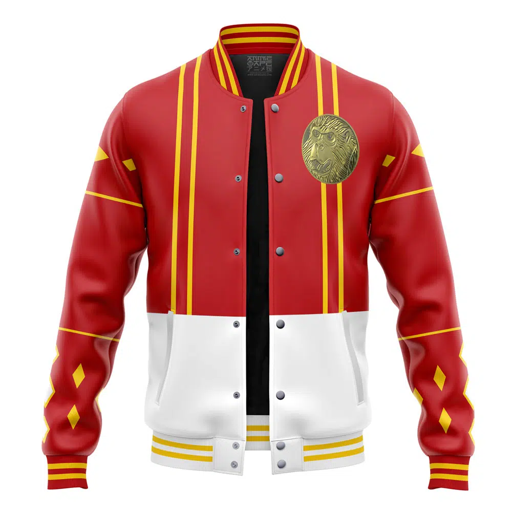 Red Ranger Ninjetti Power Rangers Varsity Jacket