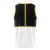 White Ranger Mighty Morphin PR Basketball Jersey BACK mockup - Power Rangers Store
