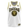 White Tigers Tommy Oliver Power Rangers Basketball Jersey