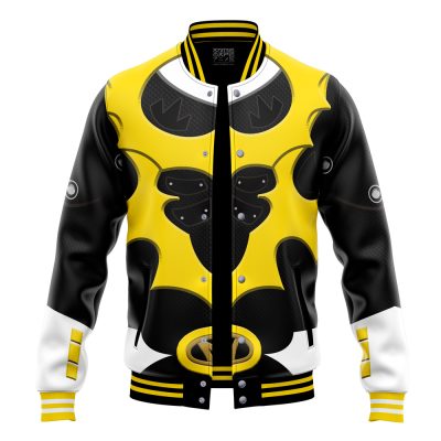 Yellow Psycho Rangers Varsity Jacket