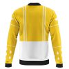 Yellow Ranger Ninjetti Power Rangers Bomber Jacket BACK Mockup - Power Rangers Store