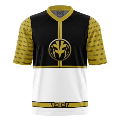 White Ranger Mighty Morphin Power Rangers American Football Jersey
