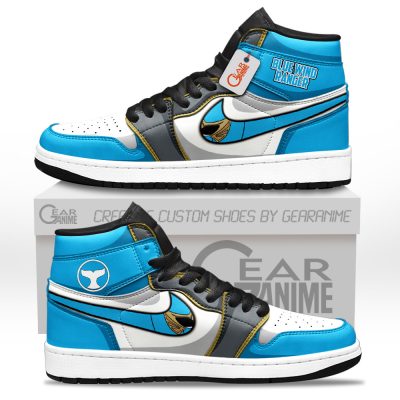 Blue Wind Ranger J1s Sneakers Unique Style & Design