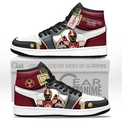 Crimson Thunder Ranger J1s Sneakers Unique Style & Design