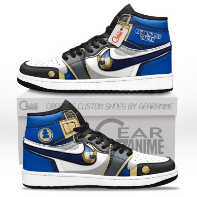 Navy Thunder Ranger J1s Sneakers Movies Custom Shoes