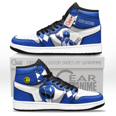 Blue Ranger J1s Sneakers Movies Custom Shoes