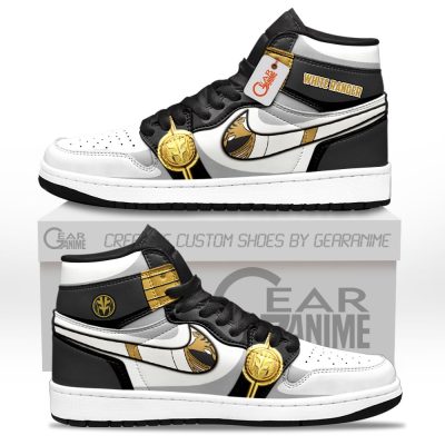 Mighty Morphin White Ranger J1s Sneakers