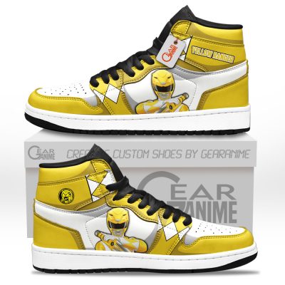 Yellow Ranger J1s Sneakers Unique Style & Design