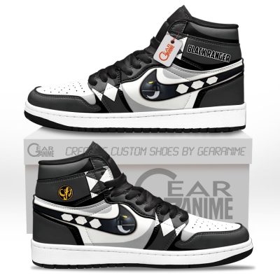 Black Ranger J1s Sneakers Movies Custom Shoes