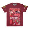 red Streetwear T Shirt Front - Power Rangers Store