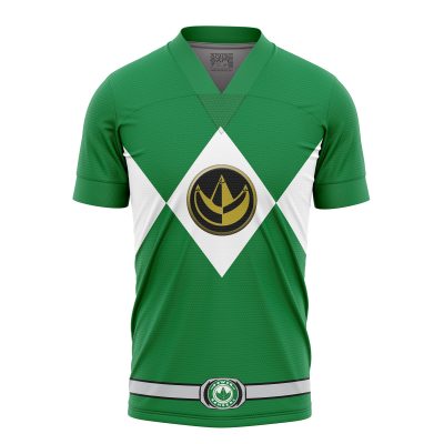 Green Ranger Mighty Morphin Power Rangers Soccer Jersey