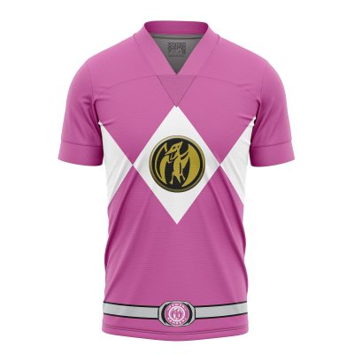 Pink Ranger Mighty Morphin Power Rangers Soccer Jersey