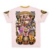 white Streetwear T Shirt Back - Power Rangers Store